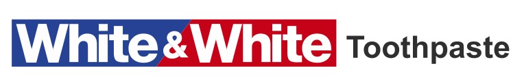 White and White Toothpaste Logo